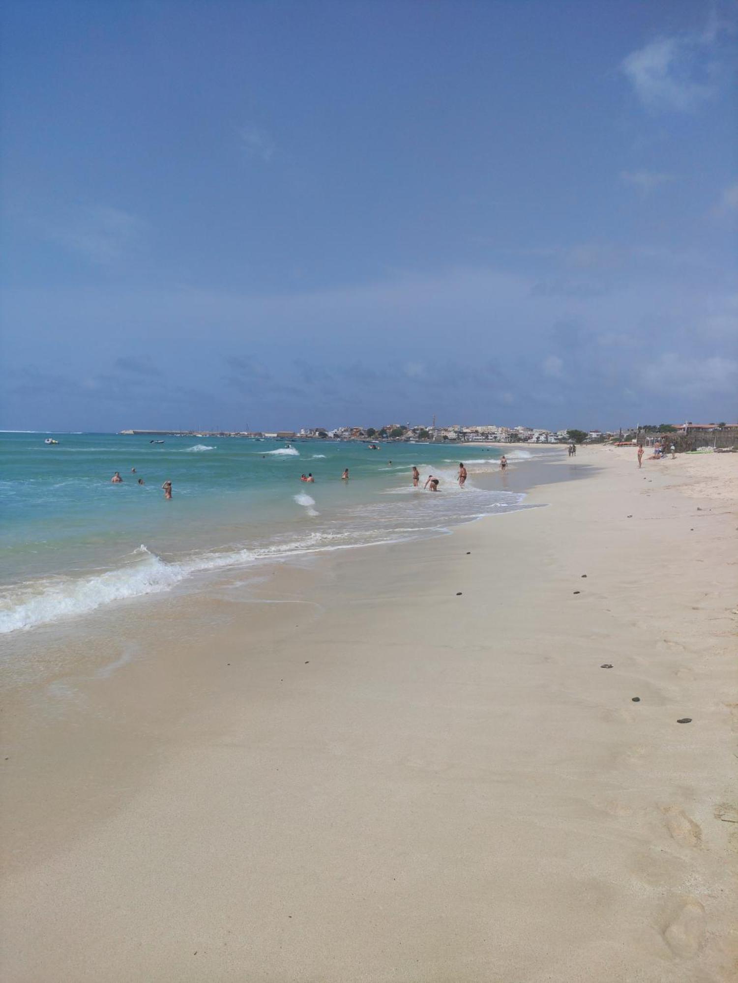 Sal Service Ibiscus Beach Ocean view Santa Maria Exterior foto